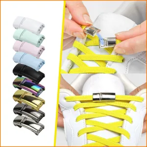 Magnetic No-Tie Shoelace Buckles Buckle Lock Shoes Accessories Kits
