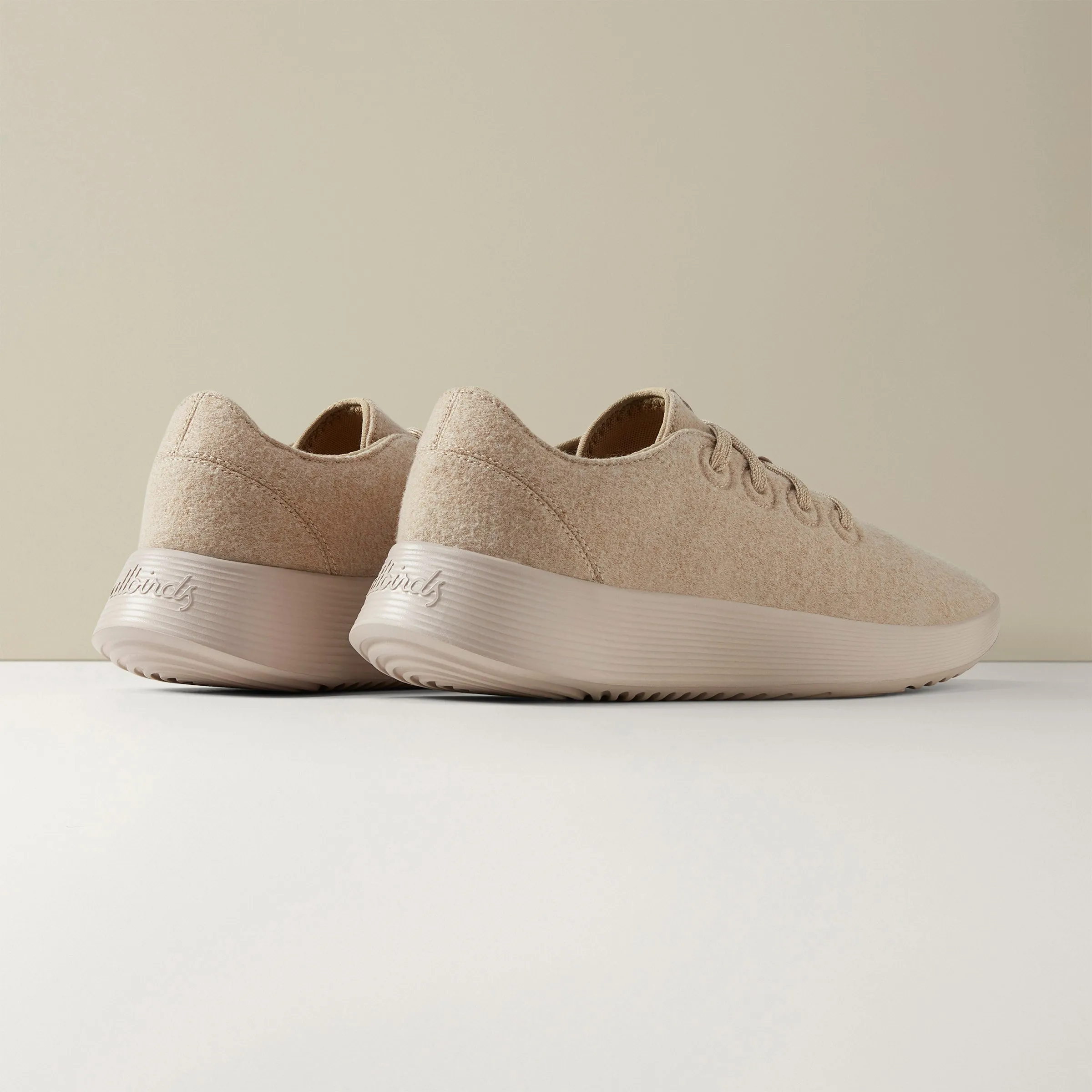 Men's Wool Runner Go - Rugged Beige (Rugged Beige)