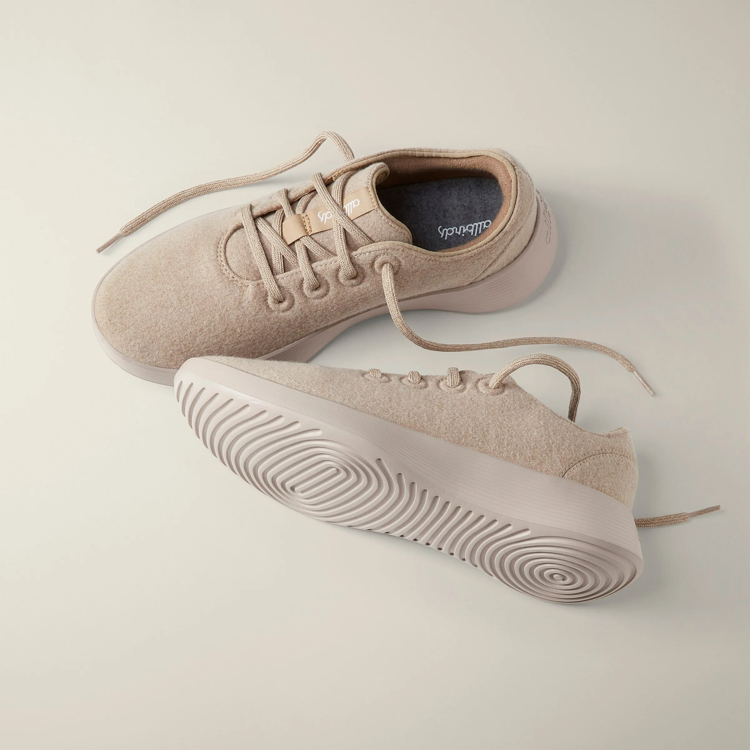 Men's Wool Runner Go - Rugged Beige (Rugged Beige)