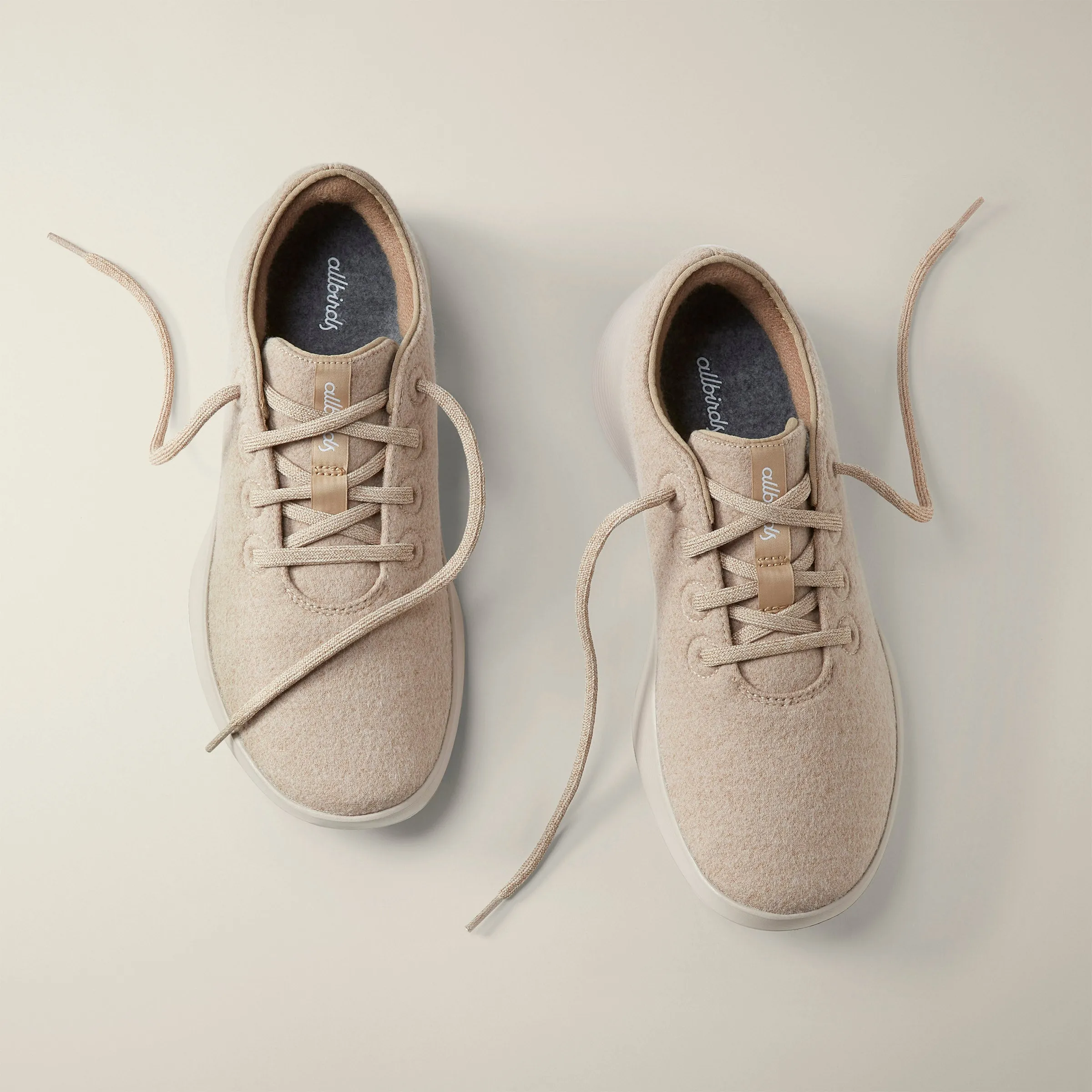 Men's Wool Runner Go - Rugged Beige (Rugged Beige)