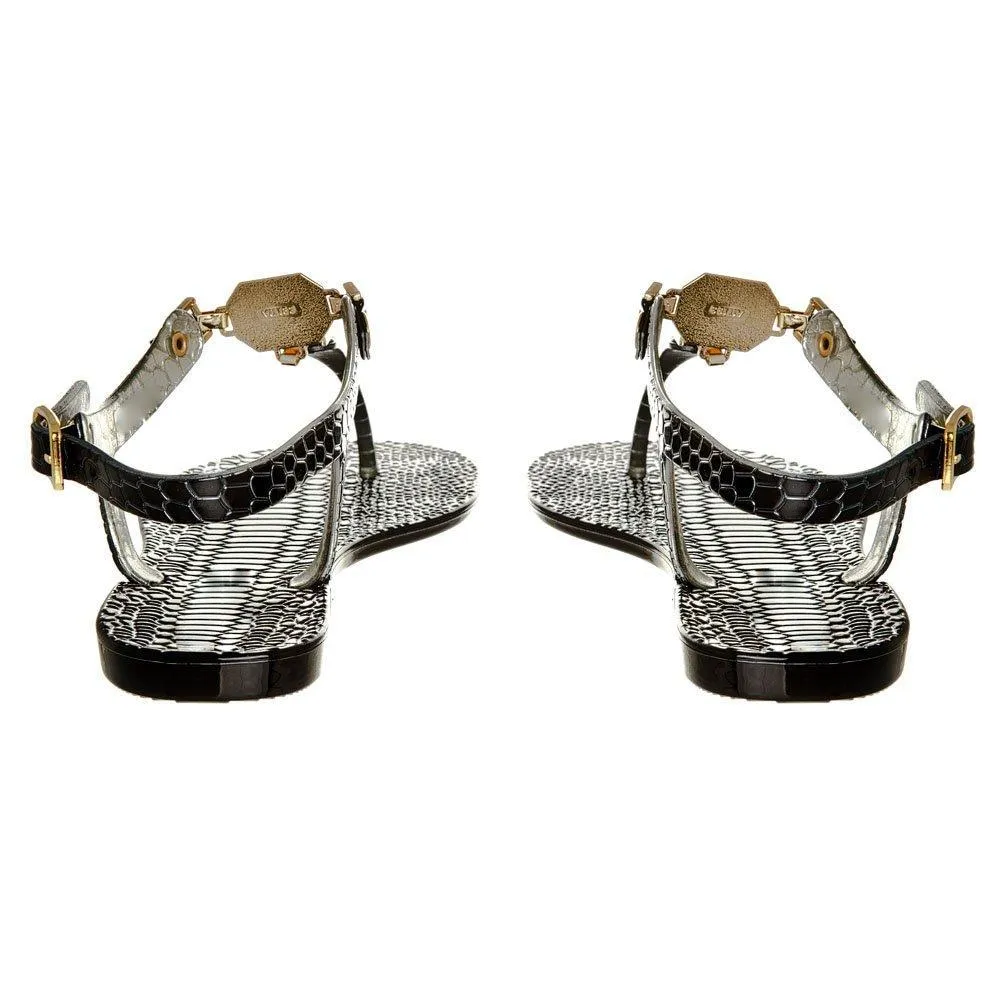Minnie FLAT Toe Post Sandals With  T-Bar