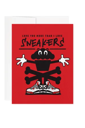 More Than Sneakers Greeting Card