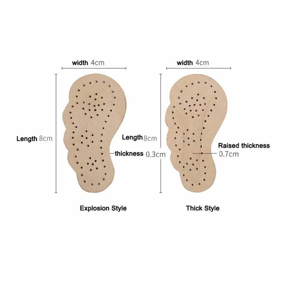 Non-Slip Forefoot Insole Pad Shoe Inserts for Women Sandals