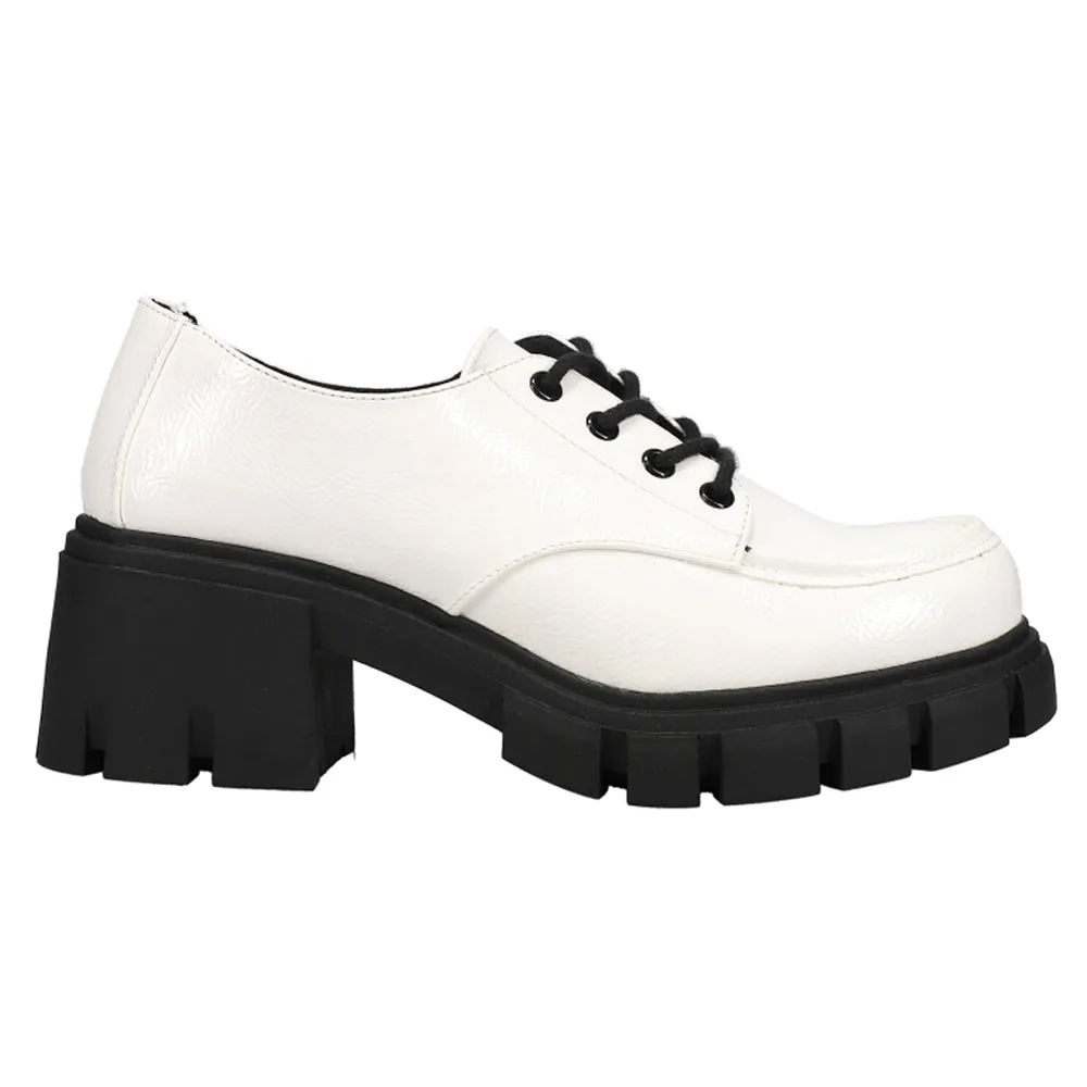 Noyz Platform Round Toe Pumps
