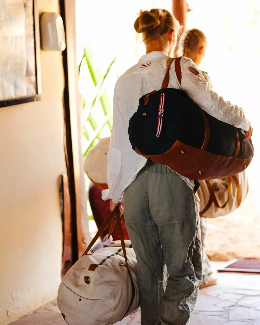 Okavanga Duffel Bag 65L - Faded Navy