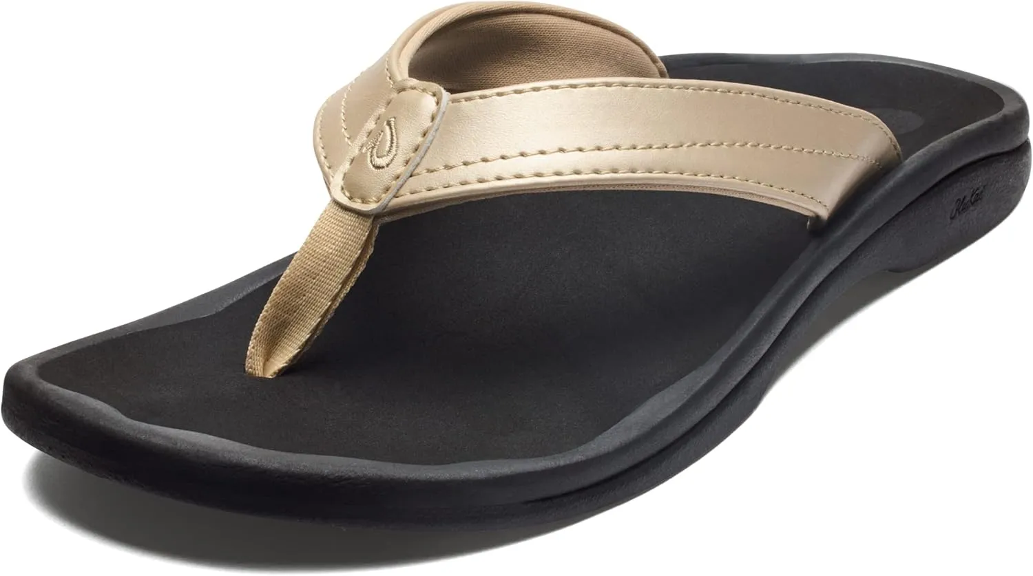 OLUKAI Ohana Women's Beach Sandals, Water Resistant Flip Flops, Arch Support & Comfort Fit, Lightweight & Durable, Enhanced Grip & Traction