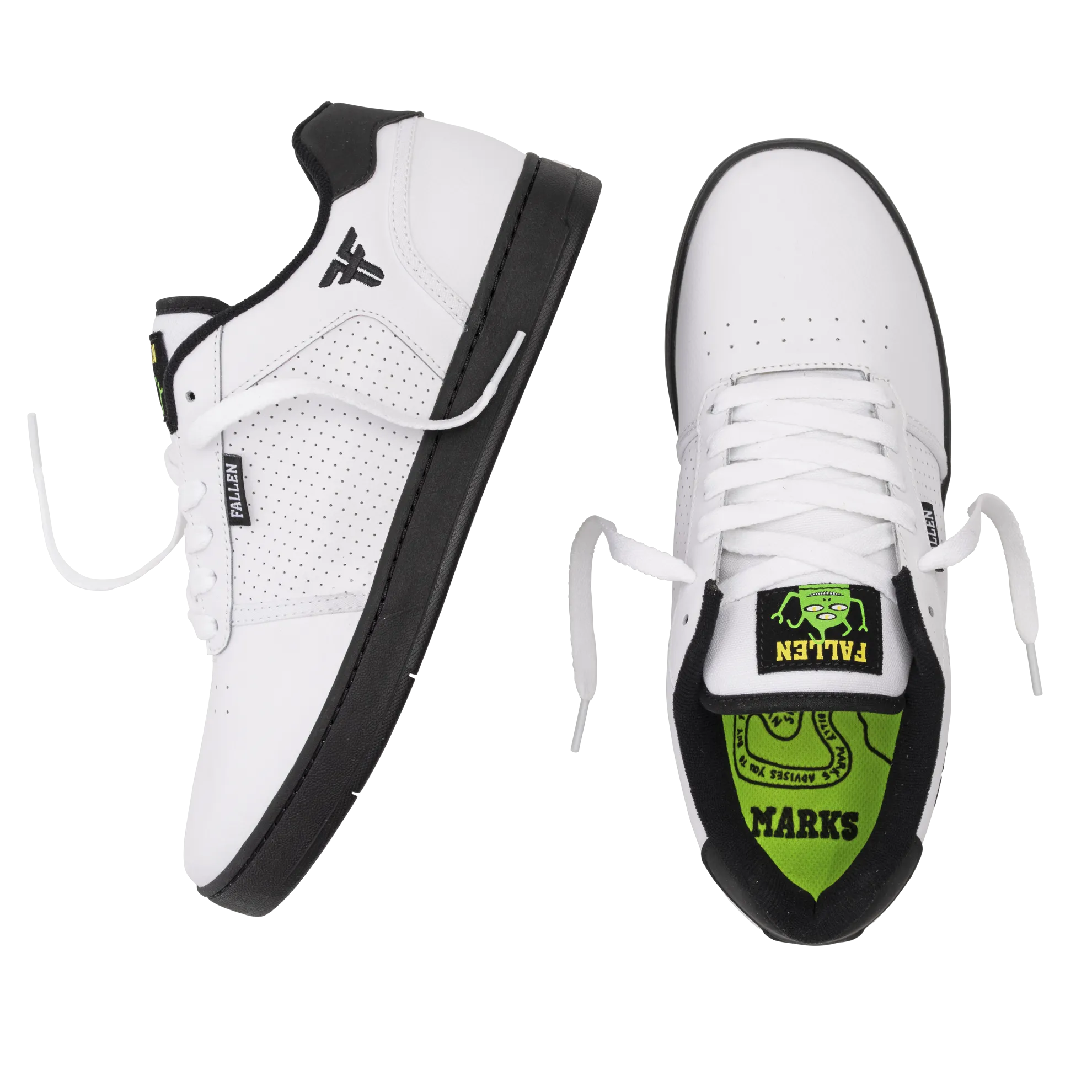 PAWN - WHITE/BLACK - BILLY MARKS - Cupsole