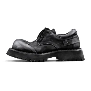 Rugged Lace-Up Casual Shoes