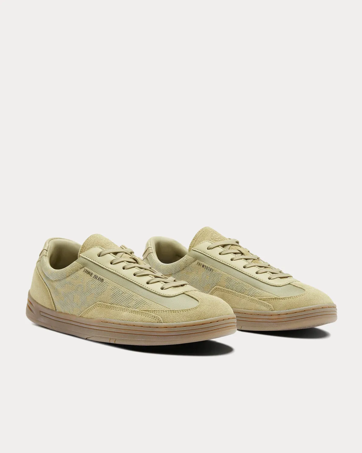 S0101 Dark Beige Low Top Sneakers
