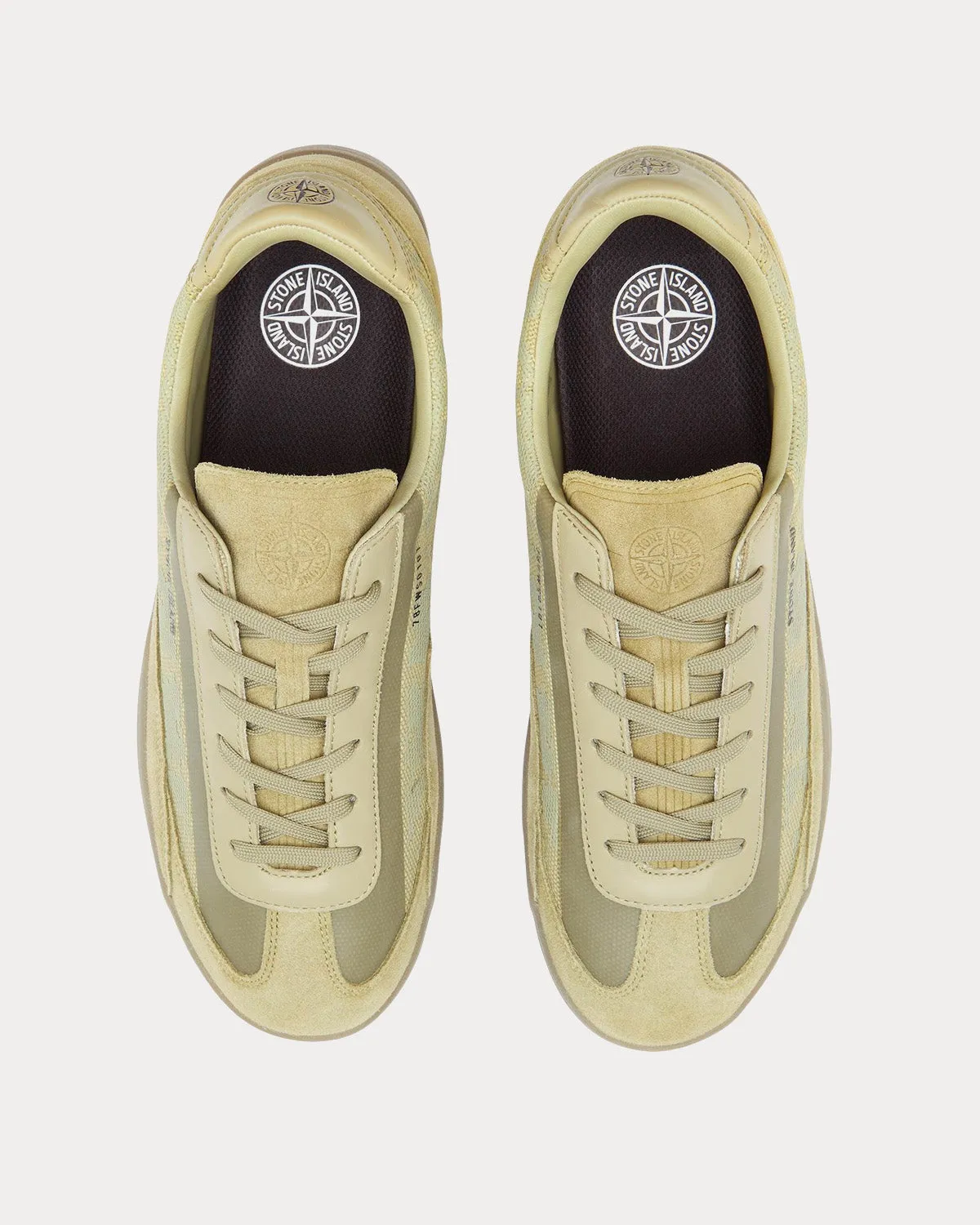 S0101 Dark Beige Low Top Sneakers