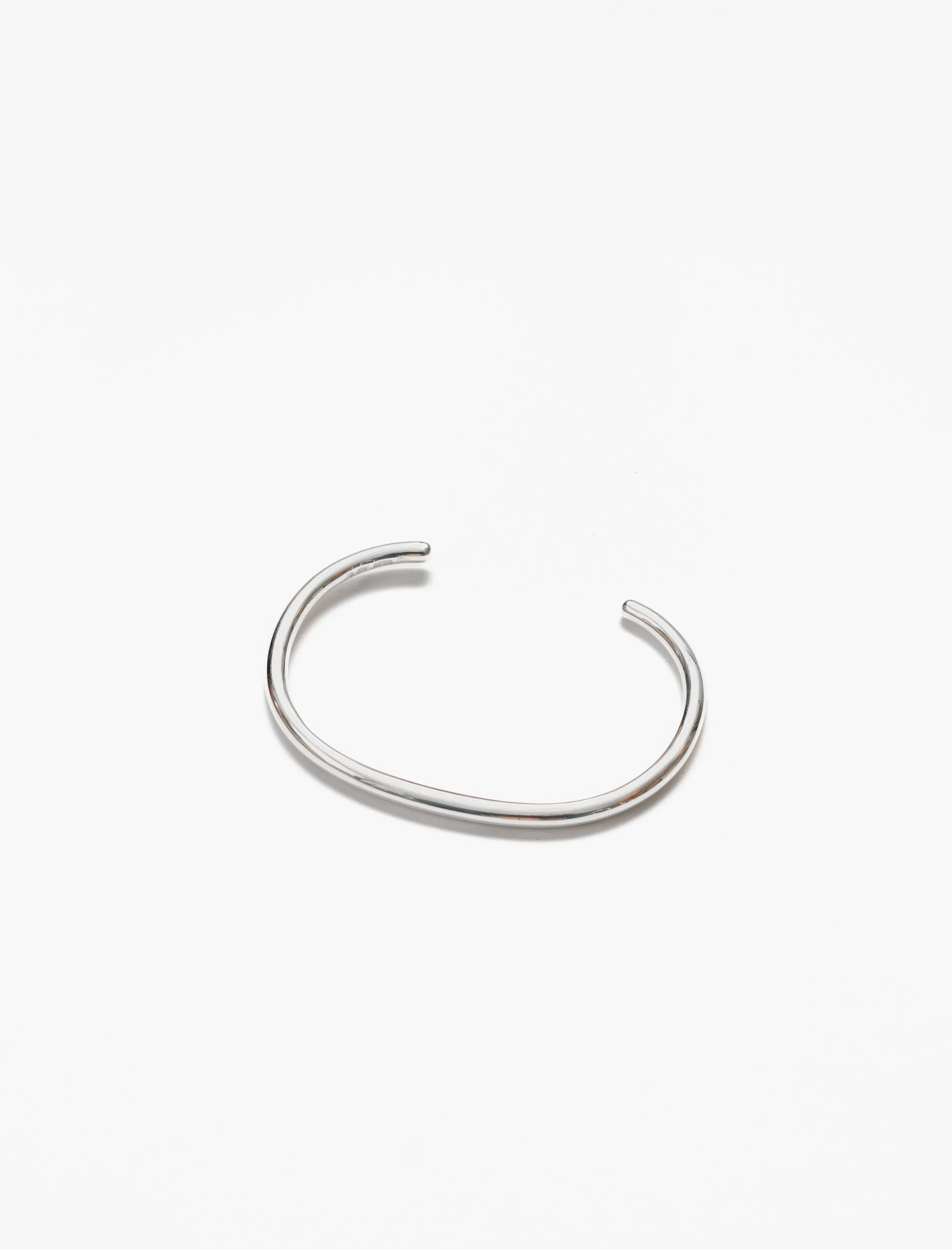 Snake Bracelet Thin Polished Silver