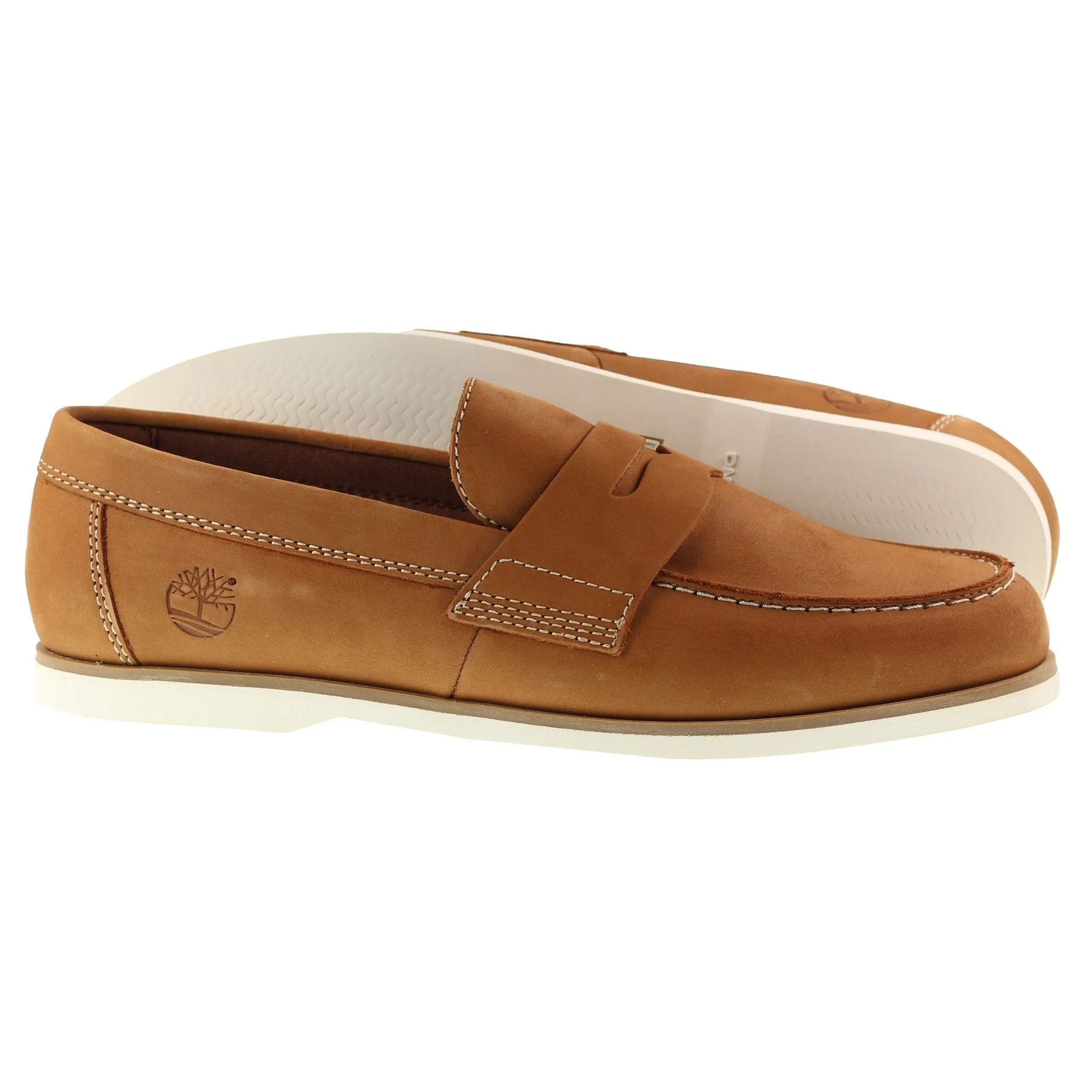 Timberland Boots Mens Classic Boat Shoe Rust