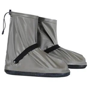 Waterproof Reusable Rainproof Motorcycle Bike Boot Covers with Zipper and Drawstring