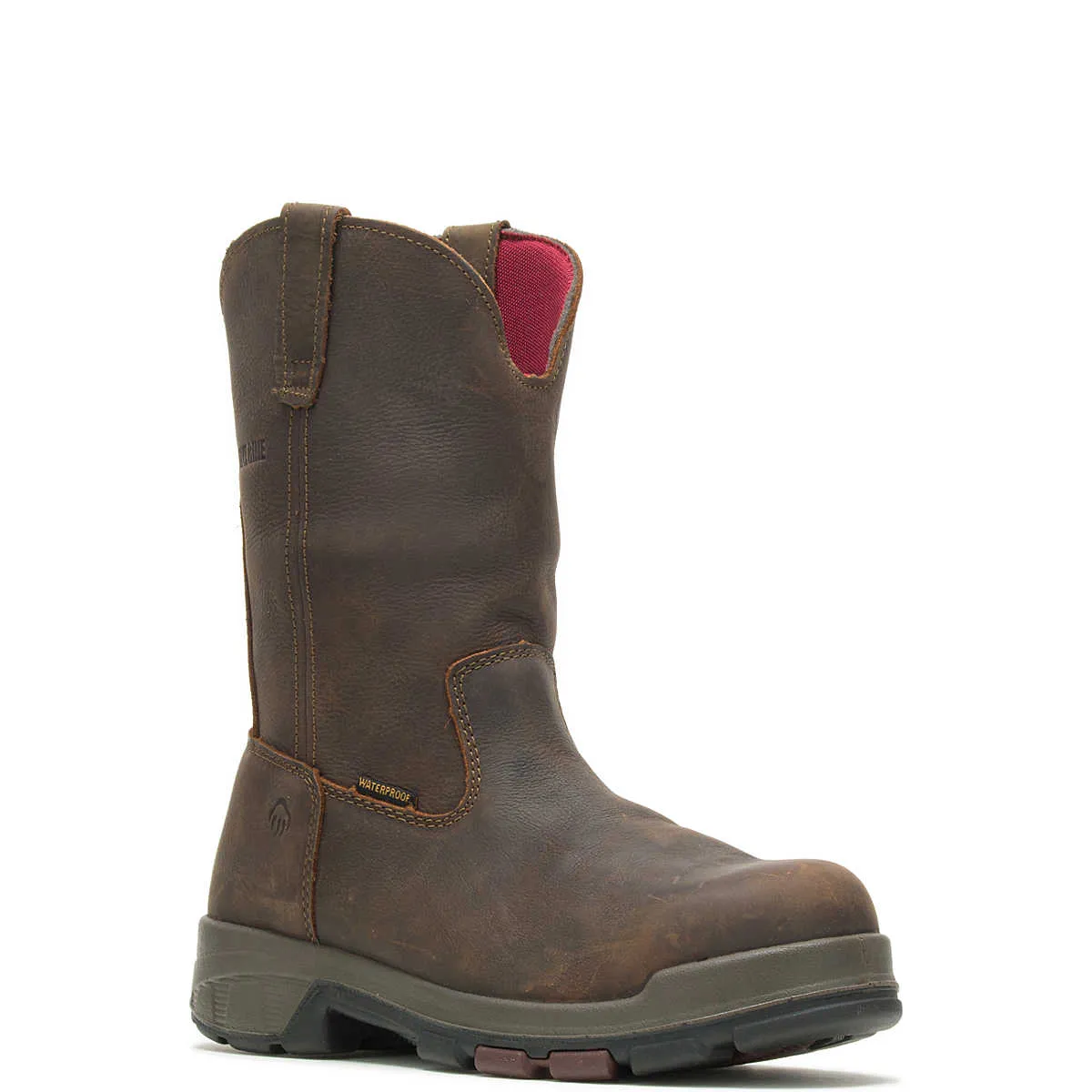 Wolverine Men's Cabor EPX® Waterproof Composite Toe Wellington - Dark Brown