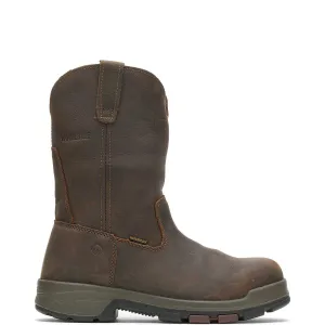 Wolverine Men's Cabor EPX® Waterproof Composite Toe Wellington - Dark Brown