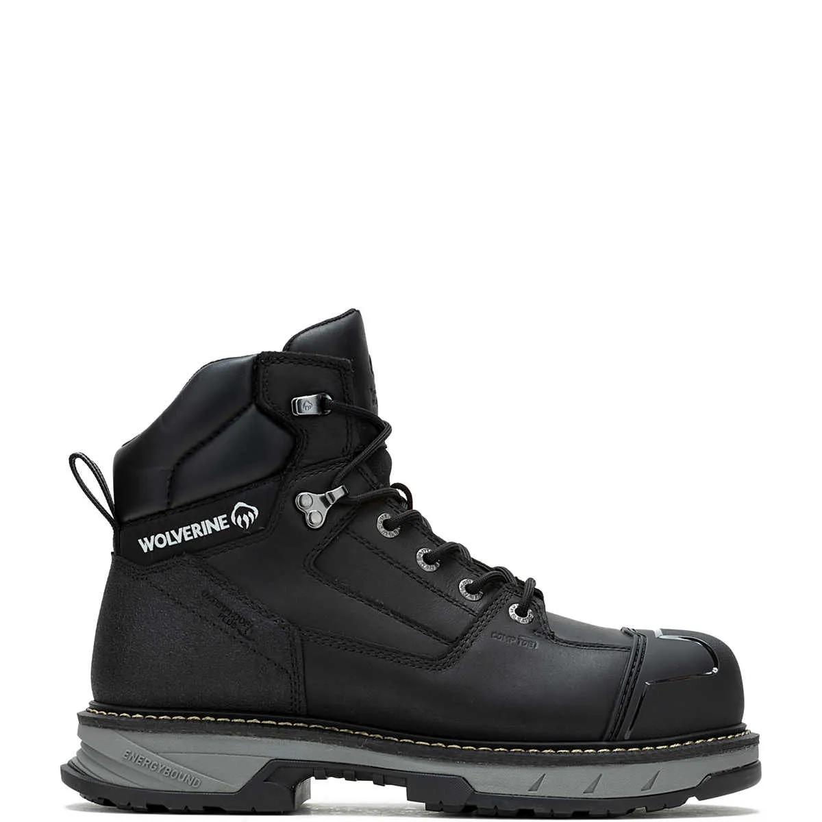 Wolverine Men's ReForce EnergyBound™ Heavy Duty 6" CarbonMax® Work Boot - Black